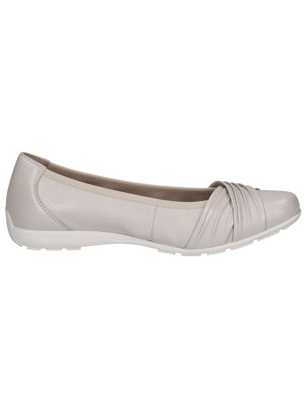 CAPRICE Ballerina In Offwhite