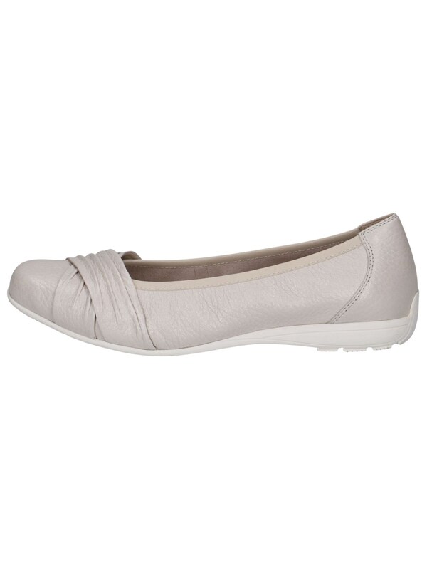CAPRICE Ballerina In Offwhite