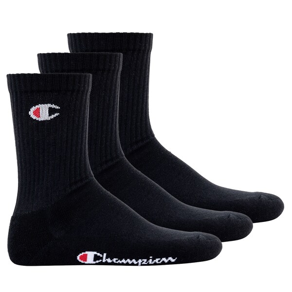 Champion Authentic Athletic Apparel Calzino Sportivo In Nero Bianco