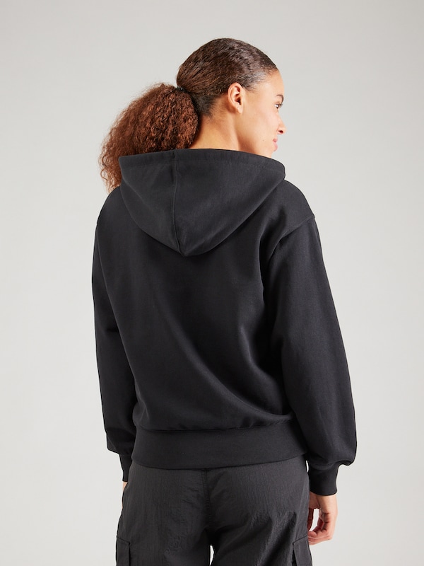 Champion Authentic Athletic Apparel Giacca Di Felpa In Nero