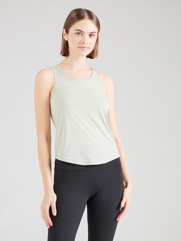 Champion Authentic Athletic Apparel Top Sportivo In Verde Chiaro