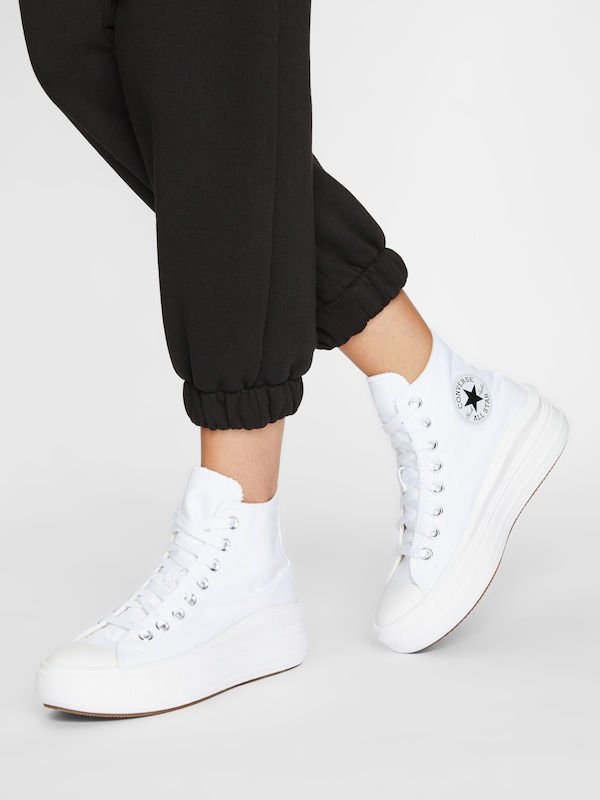 CONVERSE Sneaker Alta 'CHUCK TAYLOR ALL STAR MOVE HI' In Bianco