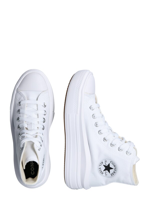 CONVERSE Sneaker Alta 'CHUCK TAYLOR ALL STAR MOVE HI' In Bianco