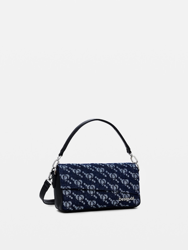Desigual Borsa A Mano In Navy