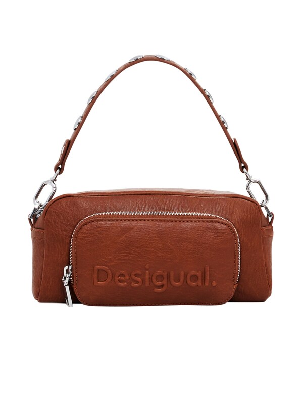 Desigual Borsa A Mano 'Prades Cont' In Caramello