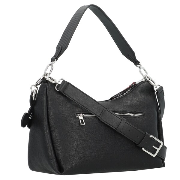 Desigual Borsa A Spalla 'Mickey Studstyle' In Nero