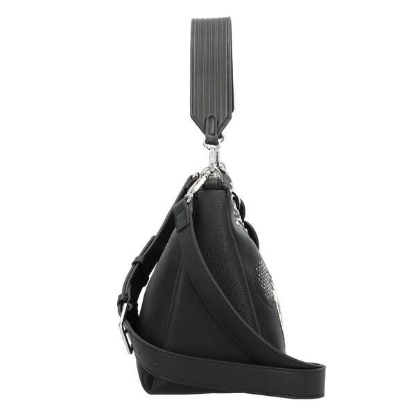 Desigual Borsa A Spalla 'Mickey Studstyle' In Nero