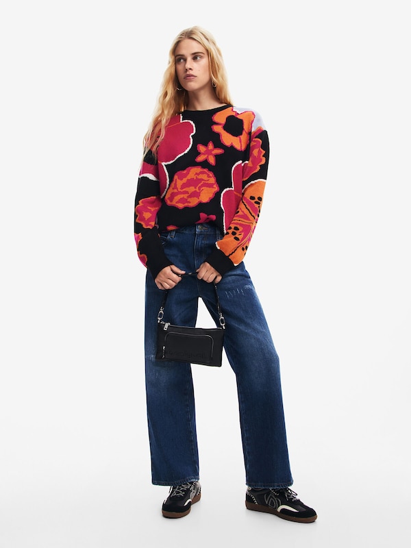 Desigual Borsa A Spalla 'Monica Cont' In Nero