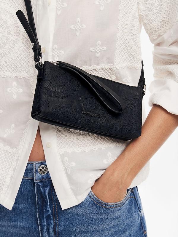Desigual Borsa A Tracolla 'Dejavu Dortmund' In Nero