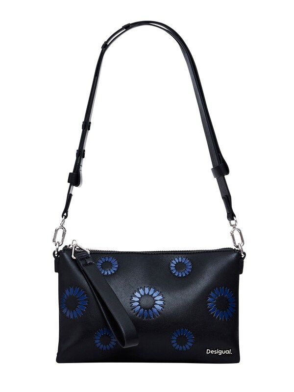Desigual Borsa a tracolla 'Sunflower' in Nero