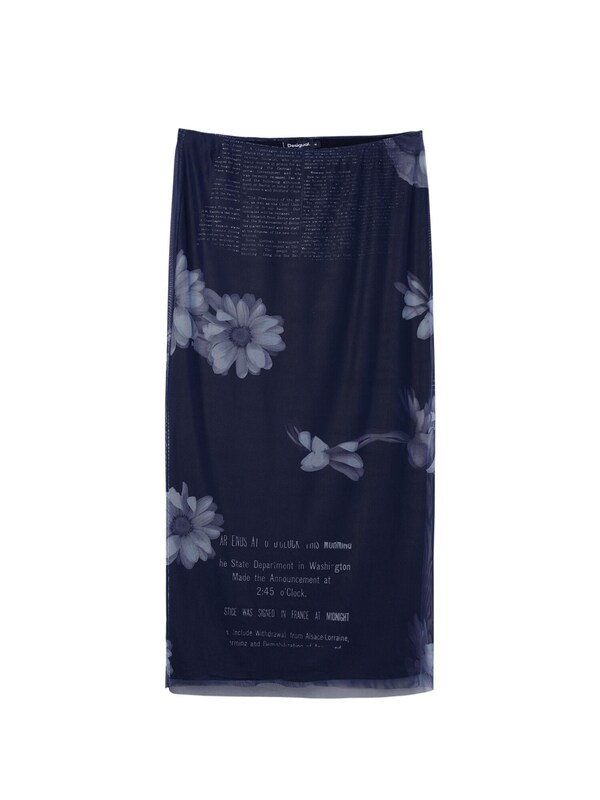 Desigual Gonna in Marino Blu Colomba