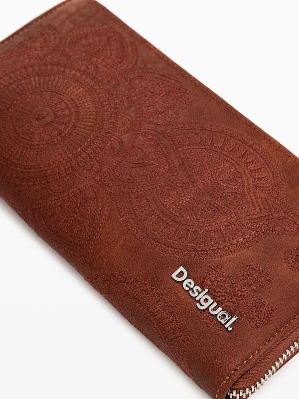 Desigual Portamonete 'Dejavu Fiona' In Caramello