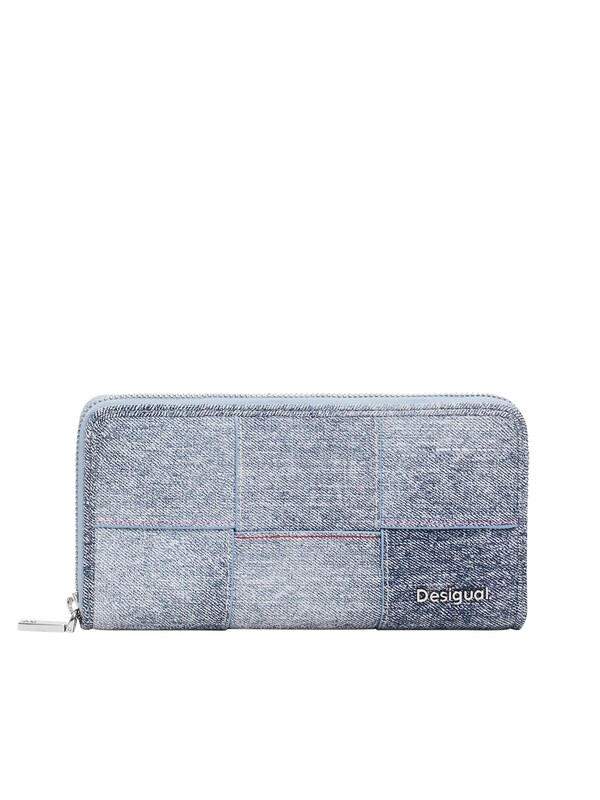 Desigual Portamonete in Blu Denim