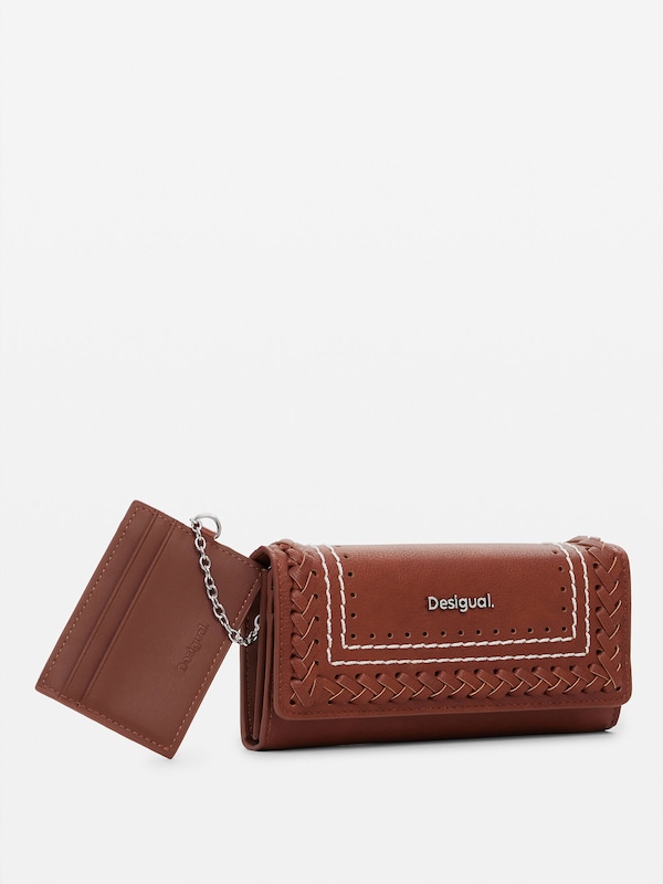 Desigual Portamonete In Marrone