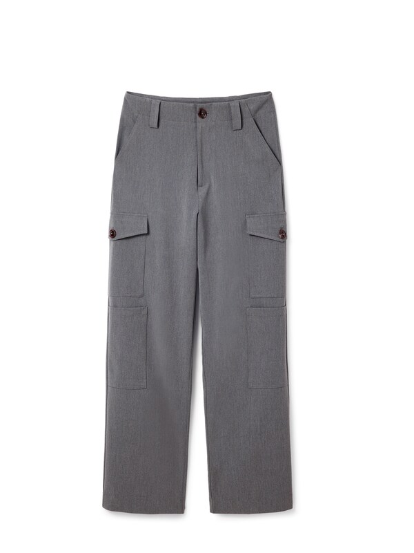 Desigual regular Pantaloni cargo in Grafite