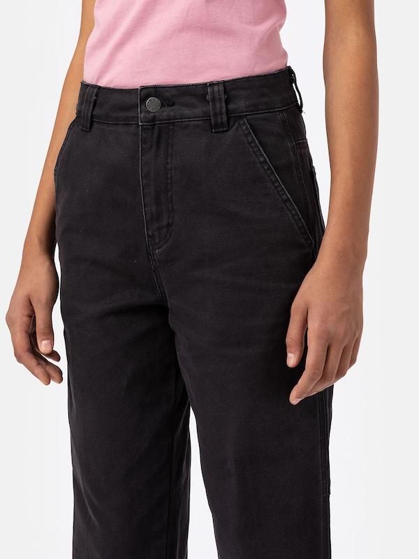 DICKIES Loosefit Pantaloni Cargo In Nero