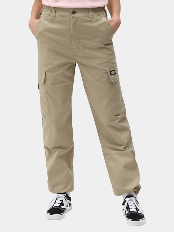 DICKIES Regular Pantaloni Cargo 'Hooper Bay' In Beige