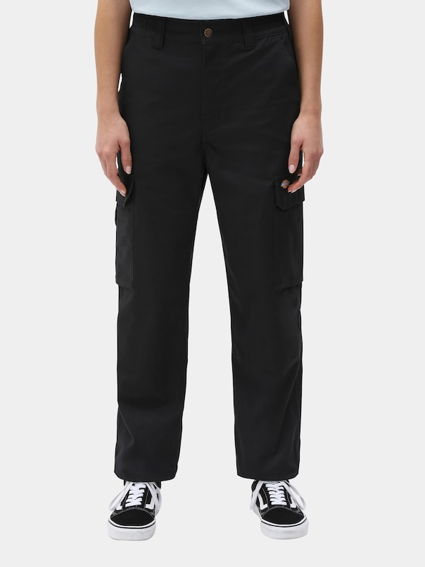 DICKIES Regular Pantaloni Cargo 'Hooper Bay' In Nero