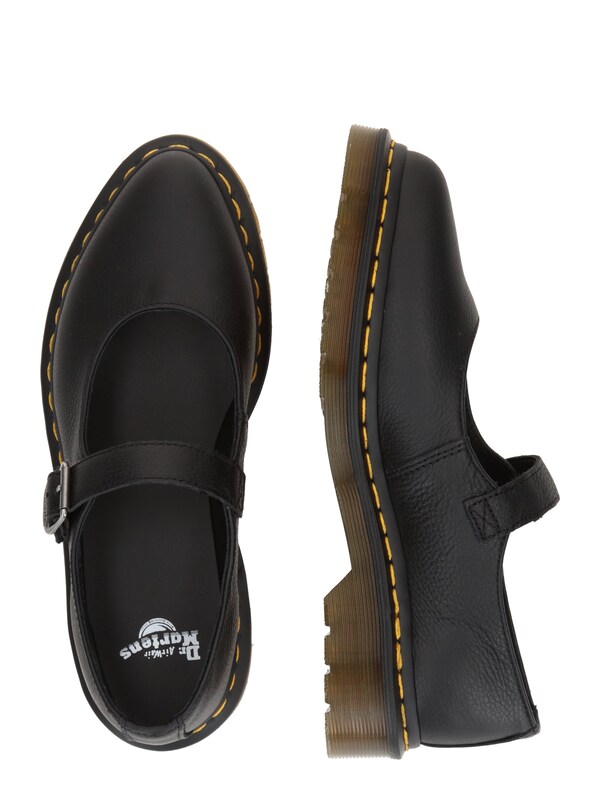 Dr. Martens Ballerina Con Cinturino 'Elphie' In Nero