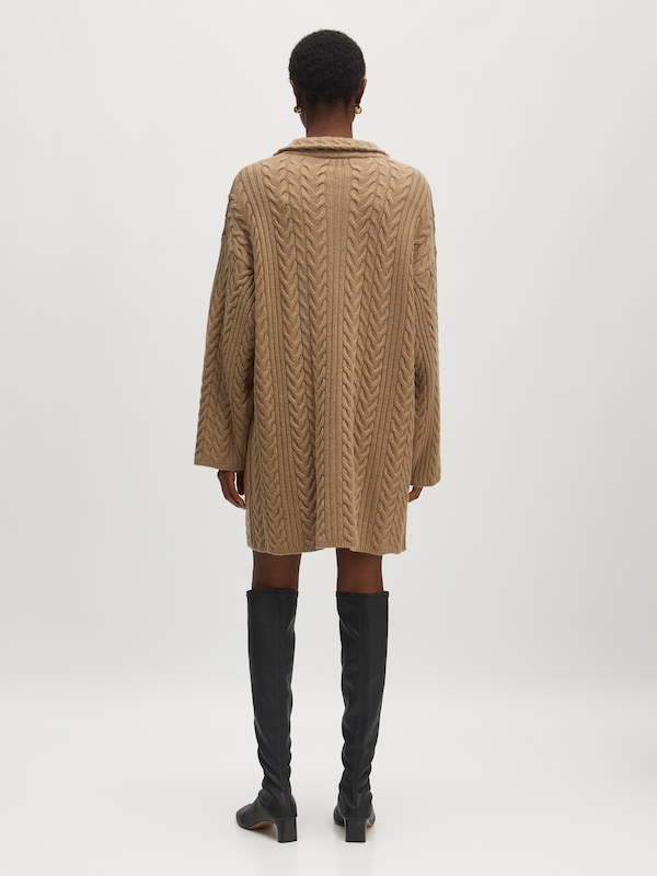 EDITED Abito In Maglia 'Hanako' In Marrone
