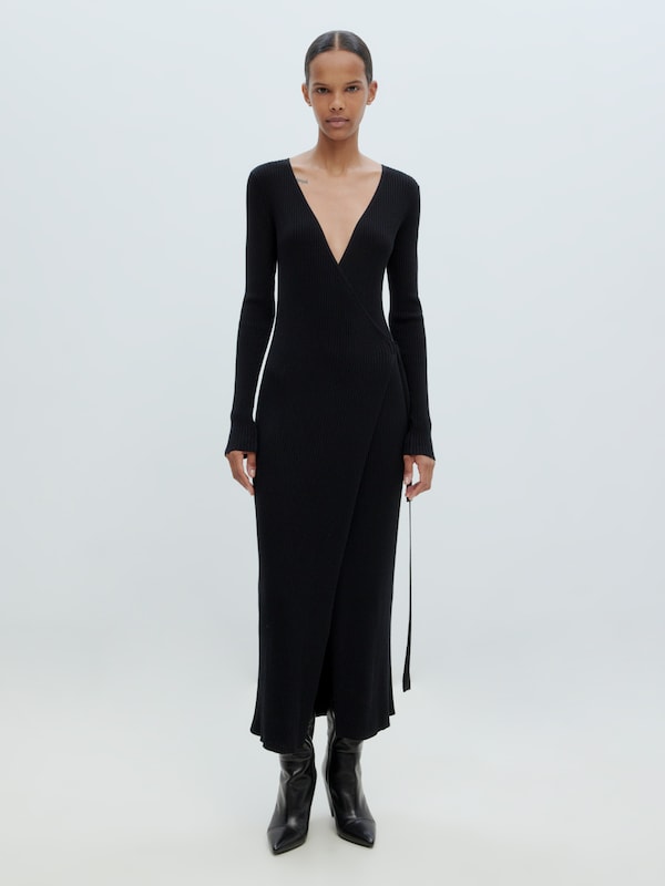 EDITED Abito In Maglia 'Mailien' In Nero