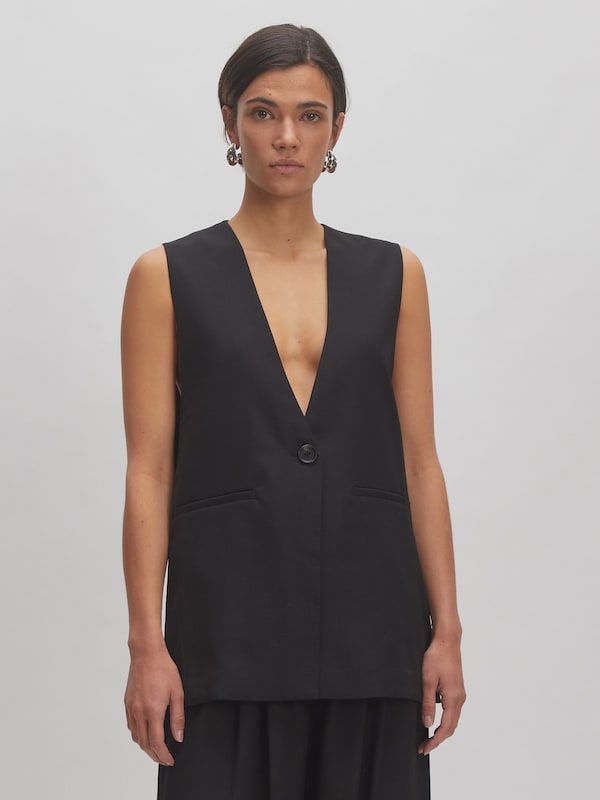EDITED Gilet 'Silene' In Nero