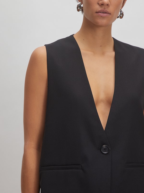 EDITED Gilet 'Silene' In Nero