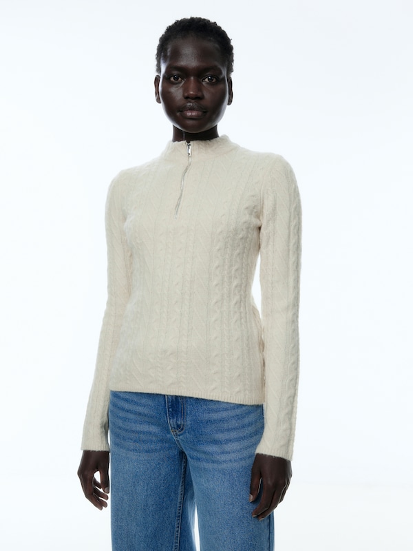 EDITED Pullover 'Alison' In Beige