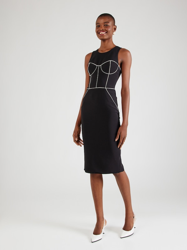 Elisabetta Franchi Tubino 'DONNA' In Nero