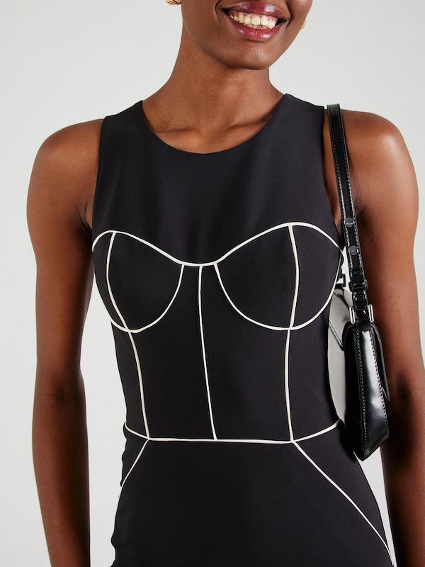 Elisabetta Franchi Tubino 'DONNA' In Nero