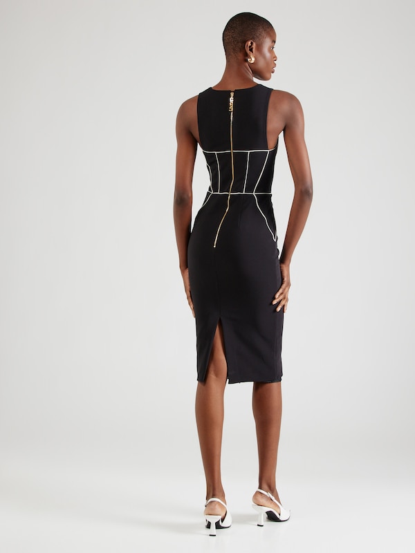 Elisabetta Franchi Tubino 'DONNA' In Nero