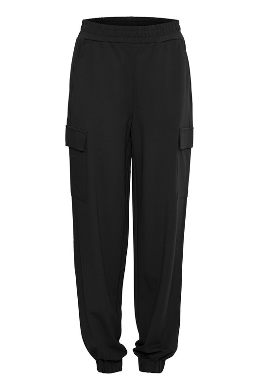 Fransa Tapered Pantaloni cargo 'Lano' in Nero