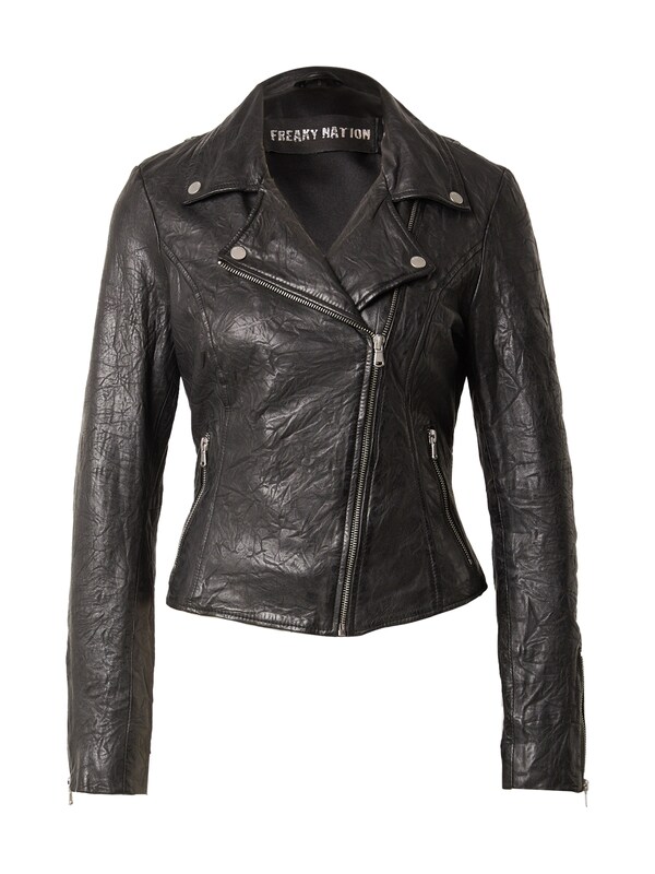 FREAKY NATION Giacca di mezza stagione 'Bezzi' in Nero