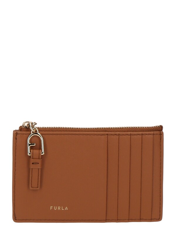 FURLA Astuccio in Cognac Cappuccino