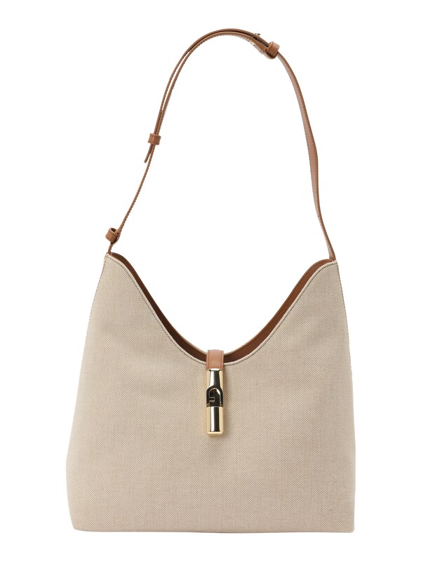 FURLA Borsa a spalla 'GOCCIA' in Beige