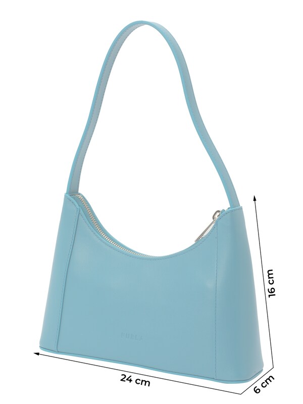 FURLA Borsa A Spalla In Blu Ciano