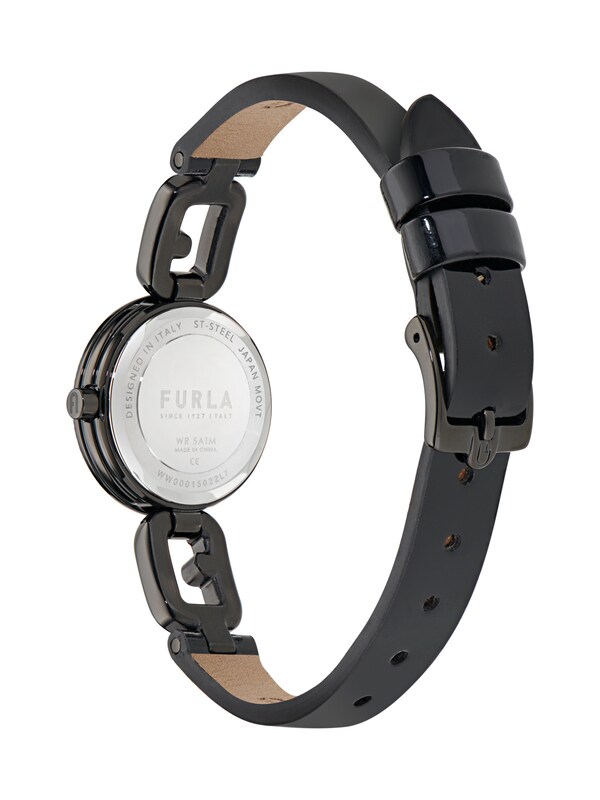 FURLA Orologio Analogico ' ARCO CHAIN ' In Nero