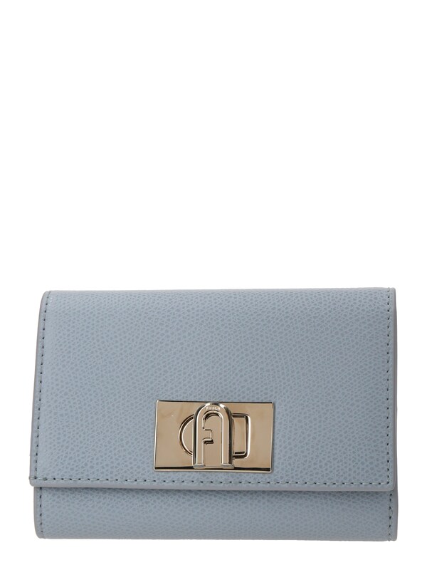 FURLA Portamonete '1927' in Blu Colomba