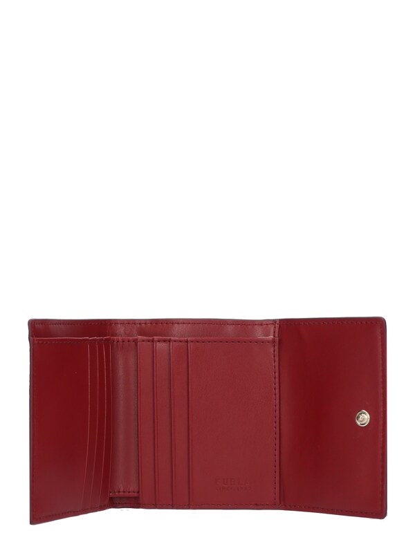 FURLA Portamonete 'GOCCIA' In Rosso Vino