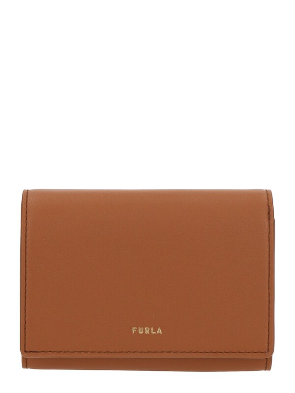 FURLA Portamonete 'NUVOLA' in Cognac