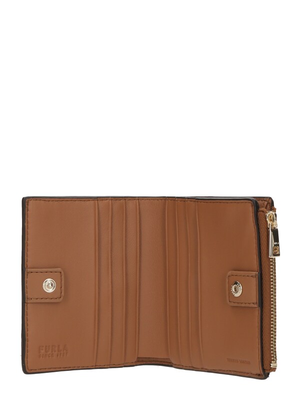 FURLA Portamonete 'SFERA' In Cognac