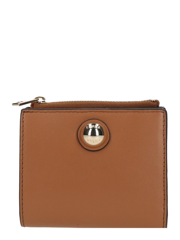 FURLA Portamonete 'SFERA' in Cognac