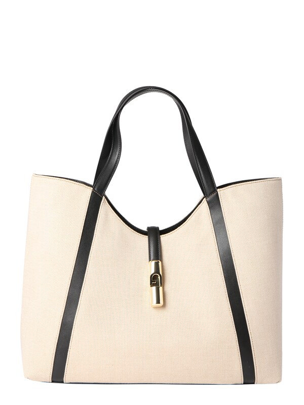 FURLA Shopper 'GOCCIA' in Beige Chiaro