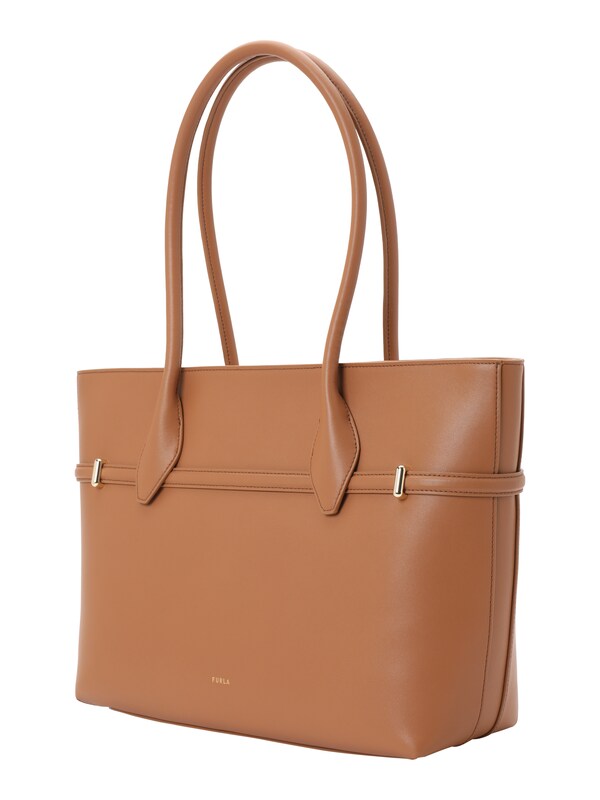 FURLA Shopper 'GOCCIA' In Cognac