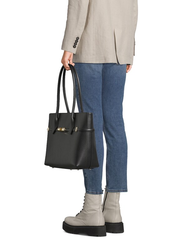 FURLA Shopper 'GOCCIA' In Nero