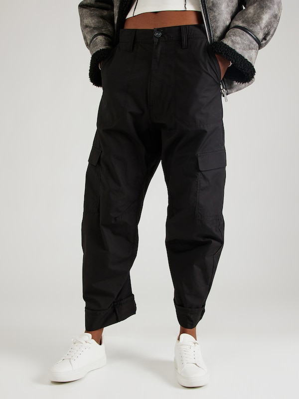 G-STAR Loosefit Pantaloni Cargo In Nero