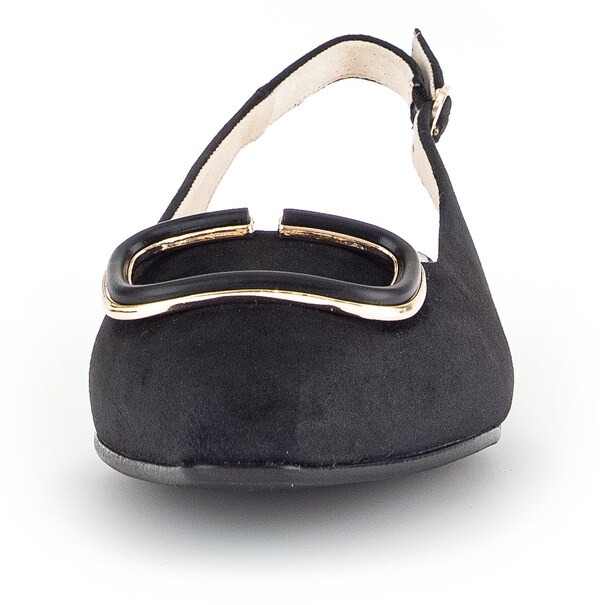 GABOR Ballerina Con Cinturino In Nero