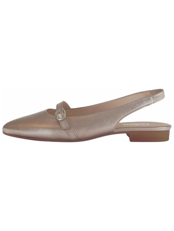 GABOR Ballerina Con Cinturino In Oro
