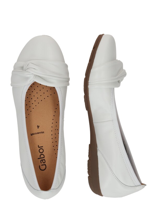 GABOR Ballerina In Bianco