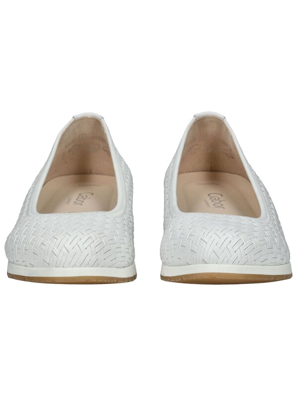 GABOR Ballerina In Bianco